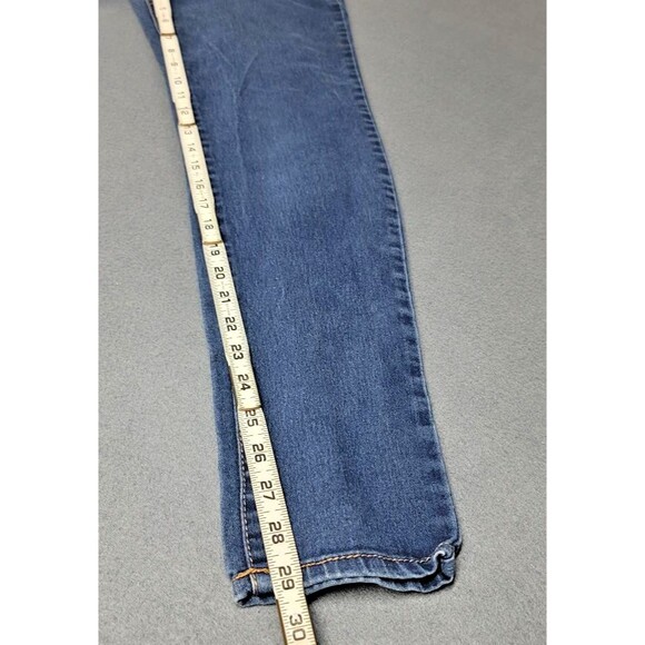 No Boundaries Jeans Womens Size 11 Blue Skinny Ankle Low Rise Med Wash Denim - Picture 6 of 10